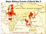 Assignment #4: WWII Timeline