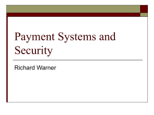 Electronic Payment Systems