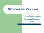 Renting vs Owning