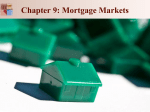 Institutional Use of Mortgage Markets