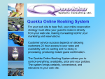 Quokka Systems Consulting: online booking system