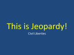 This is Jeopardy! - Marian High School