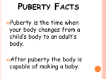 puberty facts - BaltimoreCityCollegeHealth