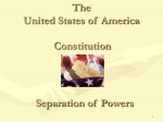 Divisions of the Constitution