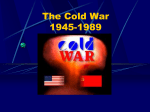 The Cold War 1945-1989