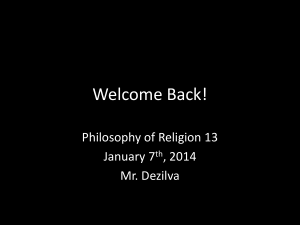 File - A2 Philosophy of Religion