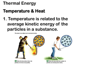 Thermal Energy