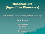 Mesozoic Era - cloudfront.net