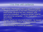 Free Will Defence