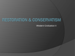 Conservatism, Liberalism, Romanticism and Nationalism