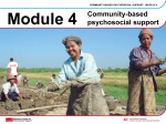 Community-based psychosocial support