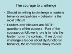 Courageous Followership Chapter 4
