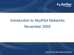 SkyPilot Network Overview