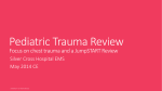 Pediatric Trauma - Silver Cross EMS System