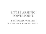 8.TT.1.3 Arsenic PowerPoint