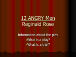 12 ANGRY Men Reginald Rose