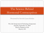 History of Hormonal Contraceptives