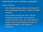 illnesses - Psychology