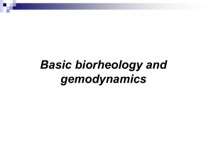 02_Basic biorheology and gemodynamics
