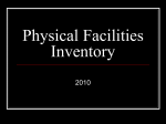 Physical Facilities Inventory