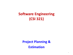 Software Engineering (CSC 3214)