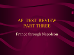 AP TEST REVIEW PART THREE