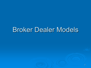 broker dealer models - North American Securities Administrators