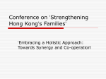 Conference on `Strengthening Hong Kong`s Families`