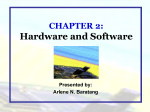 CHAPTER 2: Hardware and Software