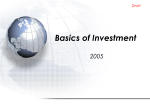 Basics of Investment