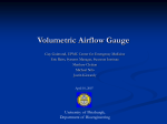 Volumetric Airflow Gauge - University of Pittsburgh