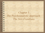 The Psychoanalytic Approach