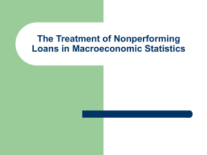 The Treatment of Nonperforming Loans