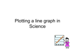 Plotting a line graph