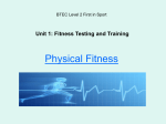 Physical Fitness - St. Joseph`s, Newry BTEC Sport Website