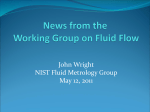 Working Group on Fluid Flow