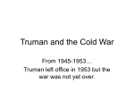 Truman and the Cold War