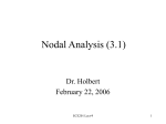 Nodal Analysis (3.1)