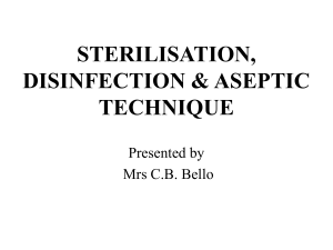 sterilisation