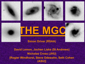 The MGC - St Andrews Astronomy Group