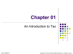 Tax Rate - McGraw Hill Higher Education