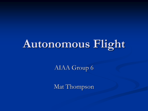 Autonomous Flight