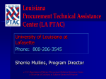Louisiana PTAC