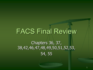 FACS Final PPT