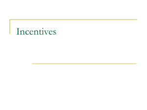 Incentives - Faculty Directory | Berkeley-Haas