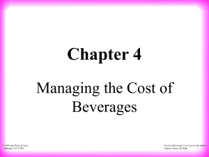 Purchasing Beverage Products