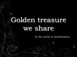 Golden treasure we share