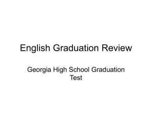 English Graduation Review