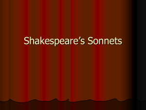 Shakespeare`s Sonnets