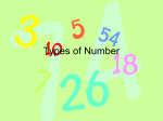 Types of Number - tandrageemaths
